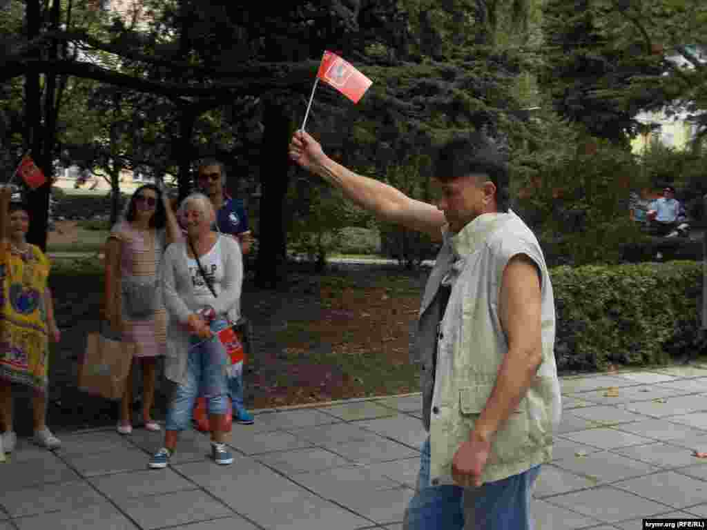 Під час святкування почався легкий дощ, але святу це не завадило