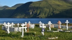 Православное кладбище на Аляске