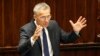 NATO Secretary-General Jens Stoltenberg at the NATO Parliamentary Assembly in Warsaw last month