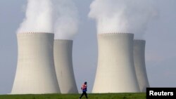 The cooling towers of the Temelin nuclear power plant in the Czech Republic. (file photo)