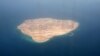 نمایی از جزیره ابوموسی در خلیج فارس
