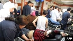 Раненые люди в Сирии. Иллюстративное фото. 