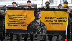 Мітинг на захист Віталія Марківа у Києві, 8 березня 2018 року