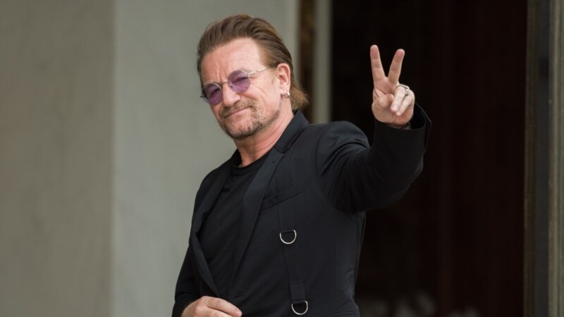 Ірляндзкі гурт U2 даў канцэрт на станцыі ў кіеўскім мэтро