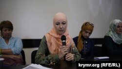 Meryem Kuku Aqmescitteki körüşüvde, 2018 senesi iyün 30 künü