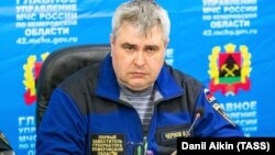 Владимир Чернов, Кемерово облысы губернаторының бірінші вице-губернаторы. 26 наурыз 2018 жыл.
