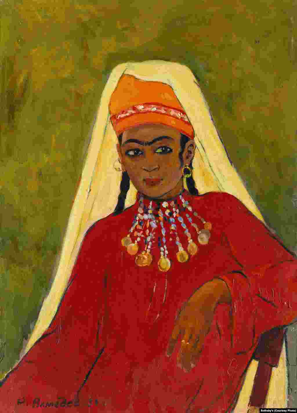 &ldquo;Girl From Surkhandarya,&rdquo; a 1959 painting by Uzbek artist Rakhim Akhmedov (1921-2008). The work was part of a series of portraits created by Akhmedov while he was studying decorative arts in southern Uzbekistan.