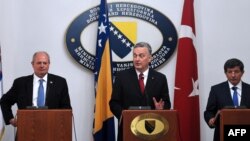 Šefovi diplomatija na sastanku u Sarajevu 8. marta 2013.