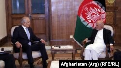 آرشیف، دیدار محمد اشرف غنی، رئیس جمهور افغانستان با زلمی خلیل‌زاد