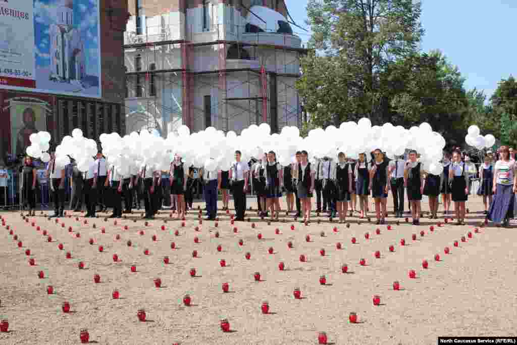 В Беслане вспоминали жертв трагедии 2004 года