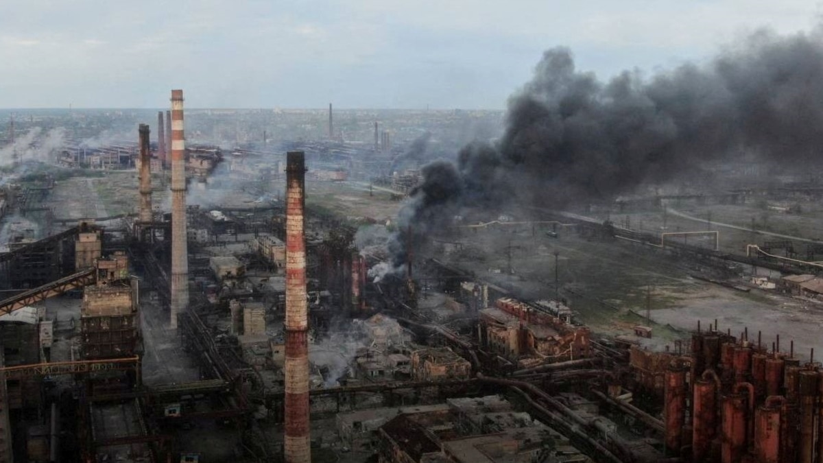 Ukraine evacuates civilians from steel plant under siege