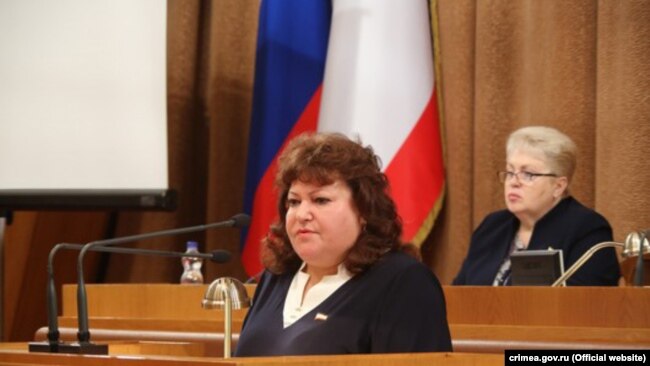 Депутат российского парламента Крыма от Керчи Ирина Черненко