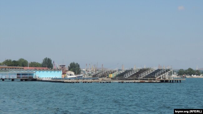 Водная станция в Керчи, 30 июля 2020 года