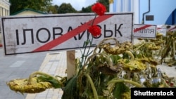 Одним з символів подій в Іловайську стали соняшники