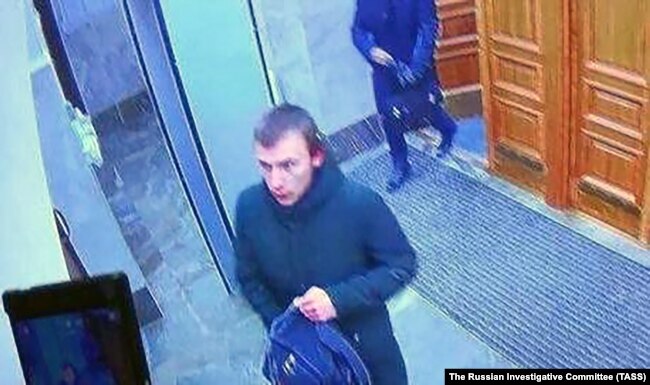 Михаил Жлобицкий перед взрывом в здании ФСБ Архангельска