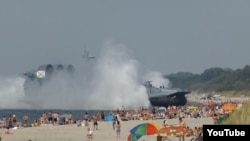 Just another day at the beach in Russia's Kaliningrad exclave.