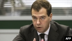 Russian President Dmitry Medvedev 