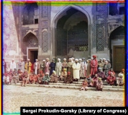 uzbekistan soviet pre perfect captured samarkand islamic pose outside