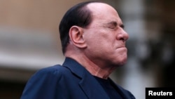 Италияның бұрынғы премьер-министрі Сильвио Берлускони. Рим, 4 тамыз 2013 жыл. (Көрнекі сурет)