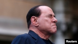 Италияның бұрынғы премьер-министрі Сильвио Берлускони. Рим, 4 тамыз 2013 жыл.