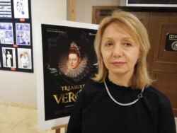Режисерка фільму «Веронські скарби» Світлана Ліщинська. Рим, 28 лютого 2020 року
