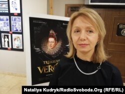 Режисерка фільму «Веронські скарби» Світлана Ліщинська. Рим, 28 лютого 2020 року