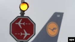 Logo e kompanisë Lufthansa