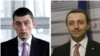 Following the resignation of Giorgi Gakharia (left), Irakli Gharibashvili will be taking over as Georgian prime minister. (composite file photo)