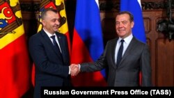 Premierii R.Moldova și Rusiei, Ion Chicu și Dimitri Medvedev la Moscova, 20 noiembrie 2019 