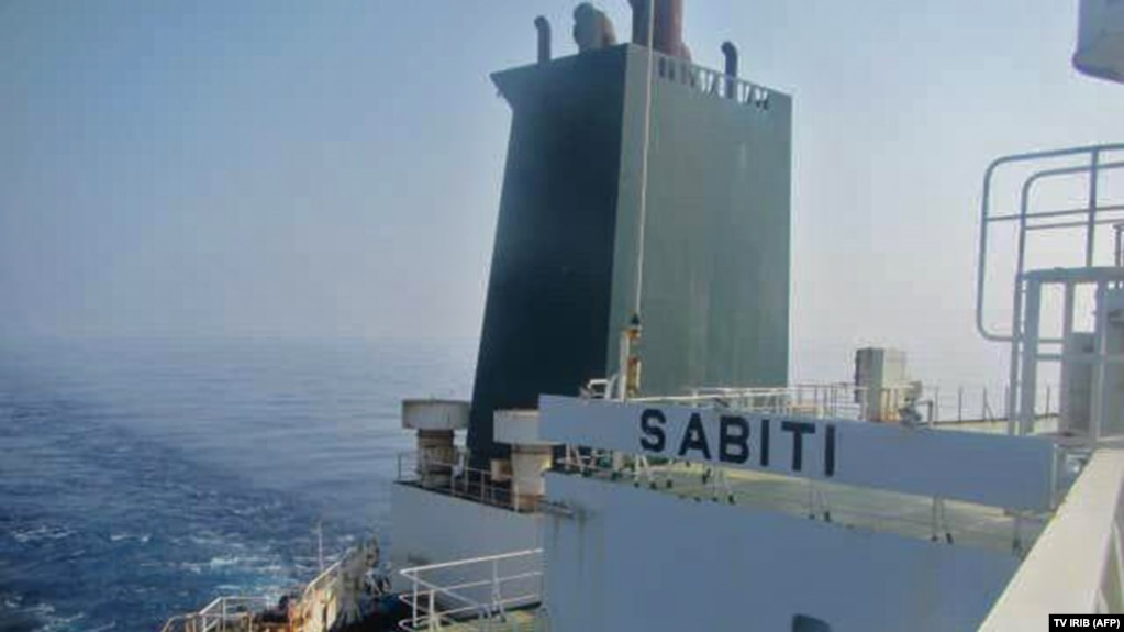 The Sabiti tanker was apparently hit in Red Sea waters off Saudi Arabia on October 11, Iranian media have reported. (file photo)