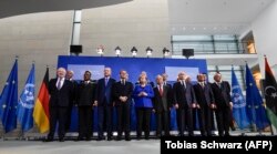Під час мирного саміту щодо Лівії. Берлін, 19 січня 2020 року