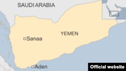 Йемен картасы (Көрнекі сурет).