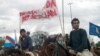 Монтевидеодогу демонстрациянын катышуучулары, сүрөт: Uruguay sin megamineria 