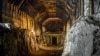 Один из тоннелей секретного подземного города, построенного заключенными концлагеря Гросс Розен 