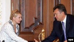 Yulia Tymoshenko (left) and Viktor Yanukovych look set to face off again, this time for presidential office.