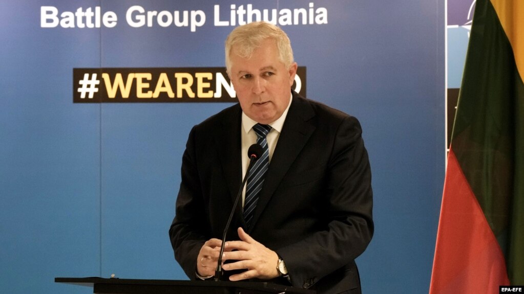 Міністр оборони Литви Арвідас Анушаускас