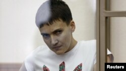 Надія Савченко на суді в Росії, 9 березня 2016 року