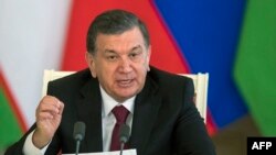 The Freedom House watchdog says that Uzbek President Shavkat Mirziyoev has taken a number of steps to open up the nation of some 30 million since he came to power. (file photo)