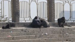 شماری از معتادین در کابل