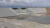 Дамба на Северо-Крымском канале в Херсонской области, перекрывшая подачу воды в аннексированный Крым