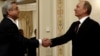Serzh Sarkisian Moskvada Vladimir Putin-lə görüşür [Video]