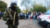 Напад на абменьнік у Менску: закладніца вызвалена, нападнік «абясшкоджаны»