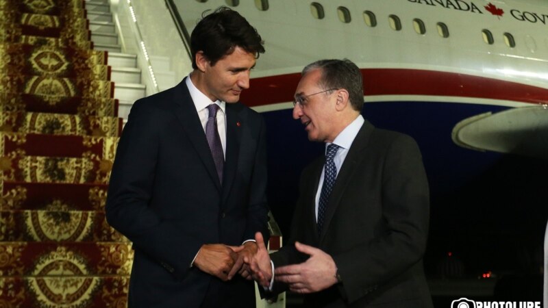 Կանադայի վարչապետ Ջասթին Թրյուդոն ժամանեց Հայաստան