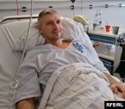 Олег Михайлик після операції в Німеччині, січень 2019 року