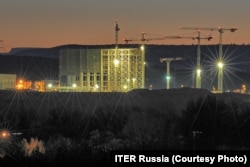 Строительная площадка ITER в 2015 году