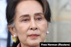 Лидер Мьянмы Айн Сан Сун Чжи