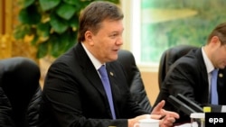 Ukrainian President Viktor Yanukovych held talks this week in China and Russia.