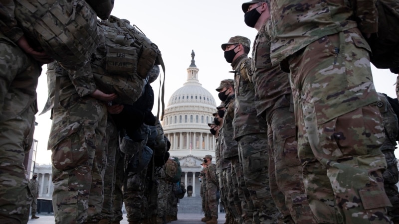 Hiljade vojnika u Washingtonu uoči inauguracije