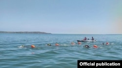 Заплыв через Керченский пролив, 1 июня 2019 года