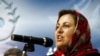 Iran - Iranian Nobel peace laureate Shirin Ebadi speaks to reporters during the first meeting of the National Council for Peace, in the central office of the Defendants of Human Rights, Tehran, 03Jul2008